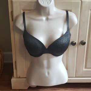 Victorias Secret Grey Marbeled Athletic Bra